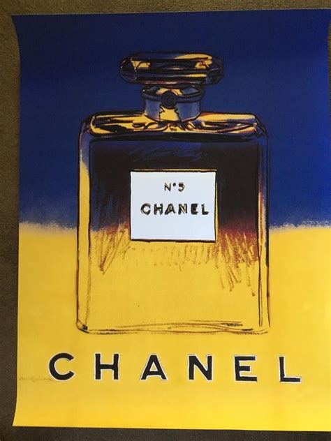 Original Andy Warhol Chanel Poster Large Version | #1918681853