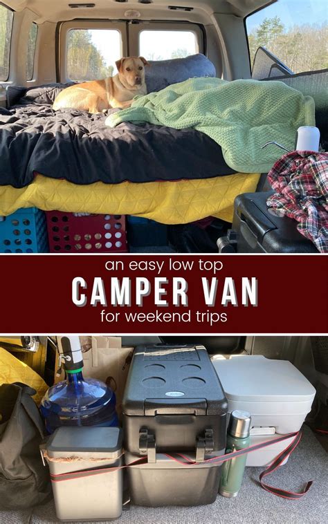 A Low Top DIY Camper Van to Get on the Road Quickly | Camper van, Van ...