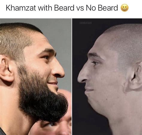 Media - Khamzat with Beard vs No Beard | Sherdog Forums | UFC, MMA ...