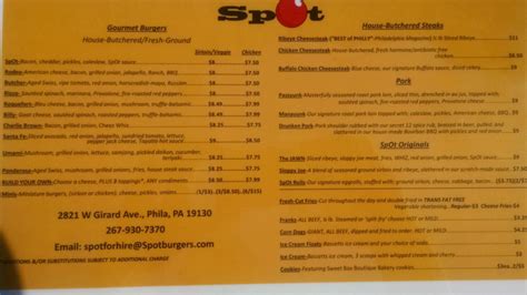 SpOt Burger Rolls Out New Menu with Hot Dogs and Sweets - Philadelphia ...