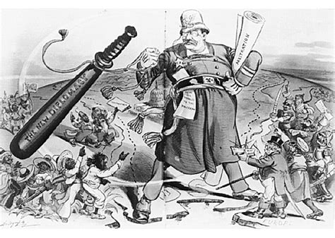 History 106: Political Cartoon: Theodore Roosevelt's Big Stick Diplomacy