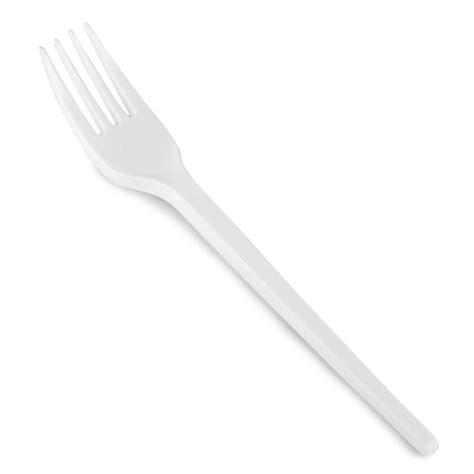 Polystyrene Plastic Disposable Forks | Drinkstuff