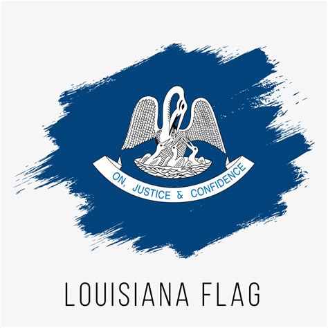 USA State Louisiana Grunge Vector Flag Design Template 18811258 Vector Art at Vecteezy