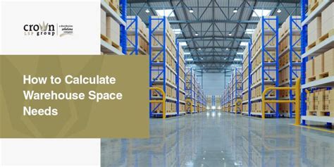 Calculate Warehouse Space Needs (Utilization & Capacity)