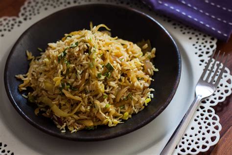 Spiced Cabbage Rice Recipe by Archana's Kitchen