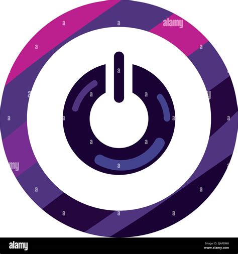 flat power button design Stock Vector Image & Art - Alamy