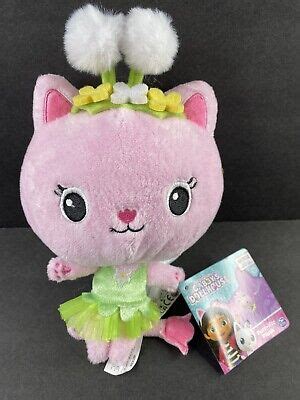 DREAMWORKS GABBYS DOLLHOUSE Kitty Fairy Purr-ific Stuffed Plush Toy 7 ...