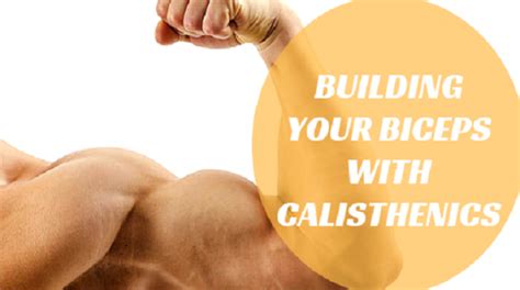 Building your Biceps with Calisthenics - Leah's Fitness