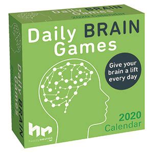 Daily Brain Games 2020 Day-to-Day Calendar: HAPPYneuron: 0050837424586 ...