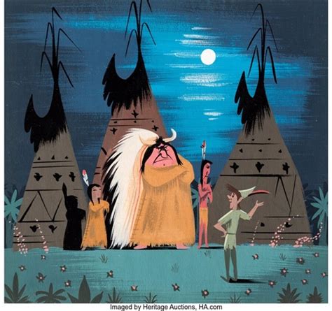 Mary Blair - Peter Pan Original Concept Art Walt Disney, 1953 by Walt ...