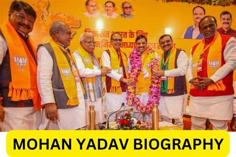 Mohan Yadav Biography - New MP CM Personal Details, Net Worth