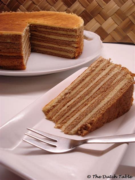 The Dutch Table: Spekkoek