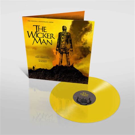 The Wicker Man (The Original Soundtrack Album) (40th Anniversary Edition) LP (Yellow) | My Geek ...