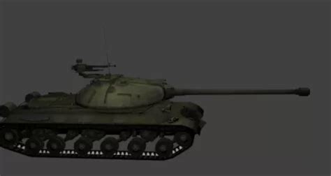 Is-3 Heavy Tank Free 3d Model (3ds,obj,blend,dds) Free Download - ID14828 Open3dModel.com