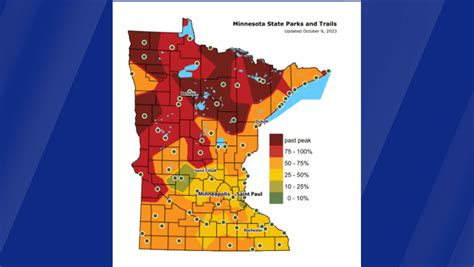 Parts of Minnesota seeing at, near peak fall colors - KSTP.com 5 ...