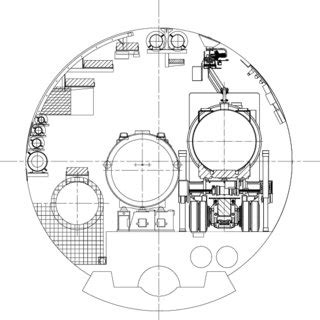 Cross section of the LHC tunnel with a transported magnet next to an... | Download Scientific ...