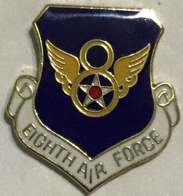 EIGHTH AIR FORCE Lapel/ Hat Pin -NEW 5/8” | eBay