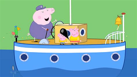 Watch Peppa Pig Season 3 Episode 3: Peppa Pig - Polly's Boat Trip ...