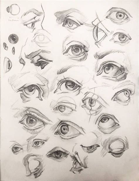 Eyes Studies by AnaviTil | Иллюстрация глаза, Рисовать, Рисование глаза