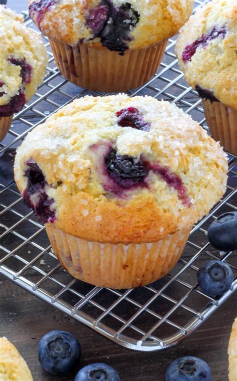 Blueberry Muffins - Baker by Nature