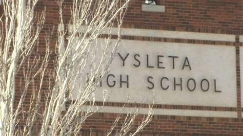 Students at Ysleta High School mourning fellow classmate's death