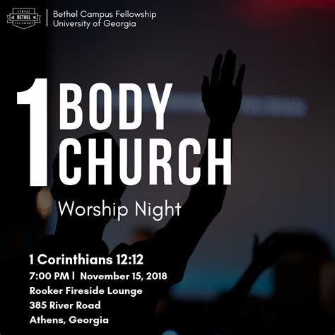 1 Body Church | Worship Night - Bethel Campus Fellowship