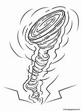 Tornado Coloring Pages Printable For Free Download sketch template