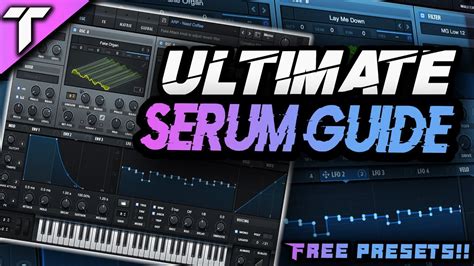 BASIC Serum tutorial [FREE PRESETS] - FL Studio 20 Tutorial - YouTube