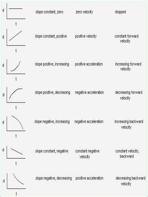 50 Motion Graphs Physics Worksheet