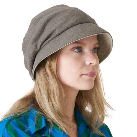 CHARM Women Cotton Sun Hat - Organic Summer Bucket Reversible Chemo Cap Foldable | Sun hats for ...