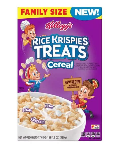 Spooned & Spotted: Rice Krispies Treats Cereal (New "Recipe")