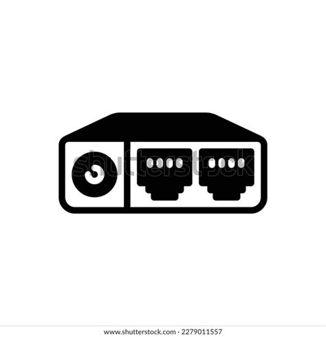 Vector Black Icon Tcp Stock Vector (Royalty Free) 2279011557 | Shutterstock