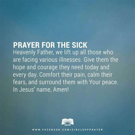 Prayers For Sick People Quotes. QuotesGram