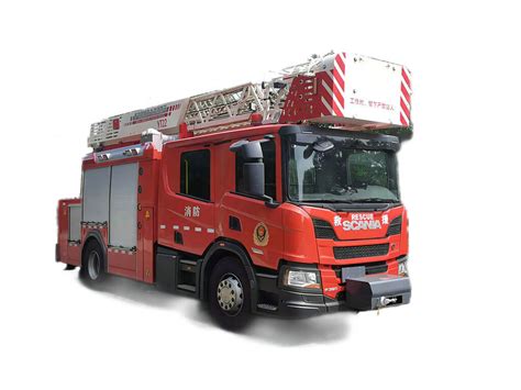 Wholesale Scania YT22 Class A Foam Aerial Ladder Fire Truck in Chinese ...