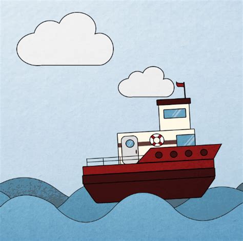 Boat animation :: Behance