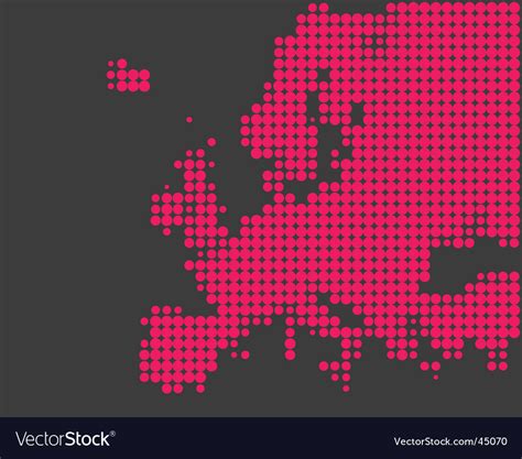 Map of europe Royalty Free Vector Image - VectorStock