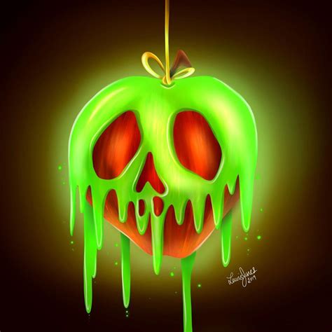 Poison Apple Drawing