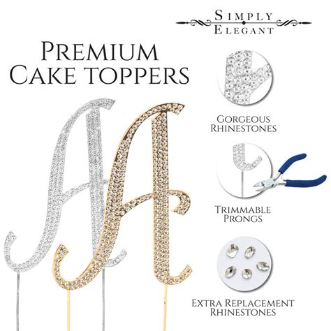 Events and Crafts | Premium Cake Topper Number 1 - Silver