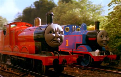 James and the trouble with trees Uk: PAaaAh : r/thomasthetankengine