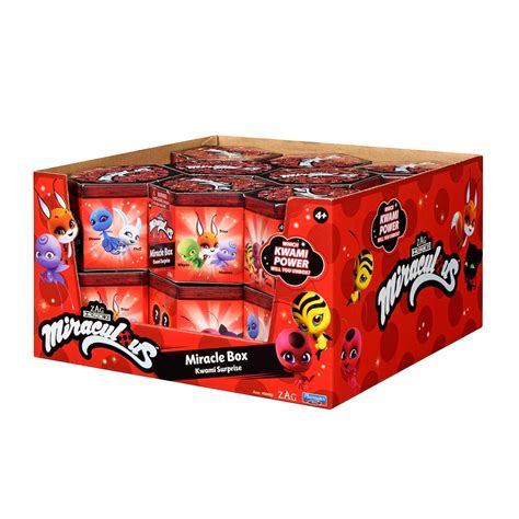 Miraculous Miracle Box - Kwami Surpise Blind Box (Single Box) - Toys ...