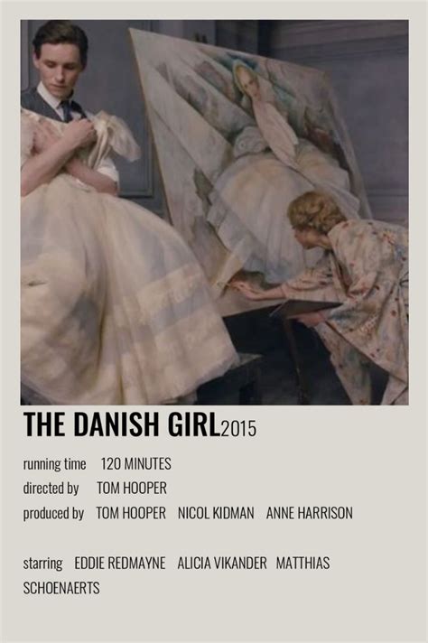 The danish girl polaroid movie poster – Artofit