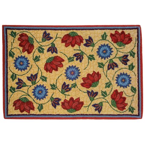 Company C Hooked Wool Accent Rug - 2x3' 94792 - Save 53%