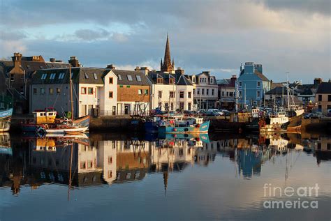 Stornoway Harbour Outer Hebrides Photograph by Atlas Photo Archive - Fine Art America