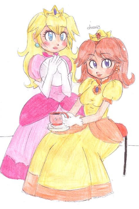 Daisy and Peach by Chii-su on DeviantArt