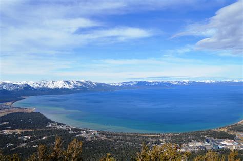 Aerial Full View of Scenic Lake Tahoe image - Free stock photo - Public ...