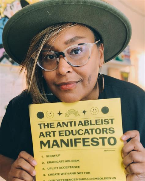 The Anti Ableist Art Educators Manifesto — jenwhitejohnson.com