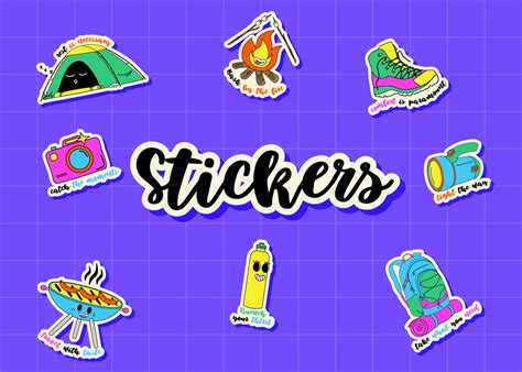 Y2K stickers by Margarita Orekhova on Dribbble