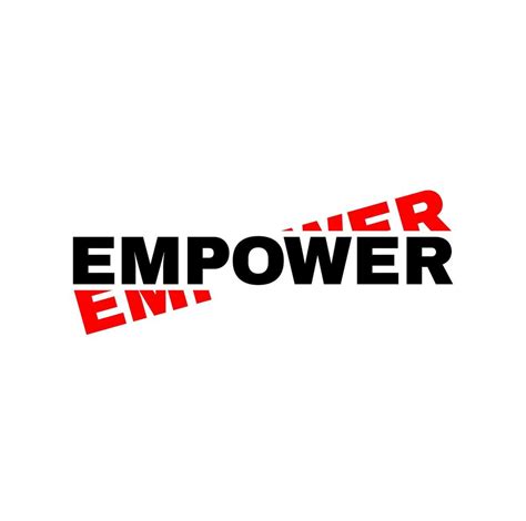 Empower typography vector logo. Empower lettering. 20293055 Vector Art at Vecteezy