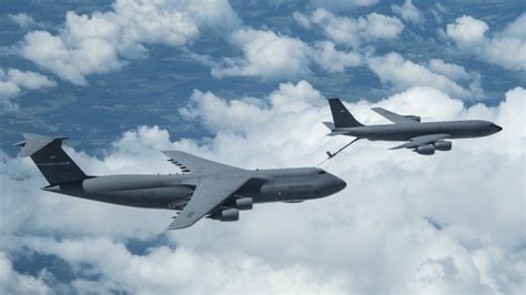 DVIDS - Images - KC-135 Performs Aerial Refuel With C-5 [Image 9 of 9]