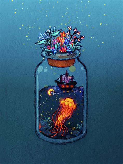 Ship In A Bottle Mixed Media by Seerlight - Fine Art America